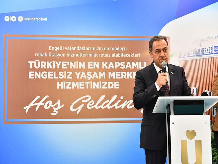 ENGELSİZ YAşAM MERKEZİ ÜSKÜDAR'DA AÇILDI