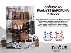 DOĞUŞ GYO  FAALİYET RAPORUNA İKİ ÖDÜL