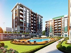 BÖLGENİN EN BÜYÜK BAHÇESİ FLOWERS PARK'TA YÜKSELİYOR