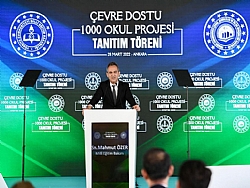 ÇEVRE DOSTU BİN OKUL PROJESİ TANITILDI