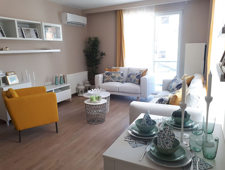BEYTEPE YALOVA'DA ÖRNEK DAİRE ZİYARETÇİLERE AÇILDI